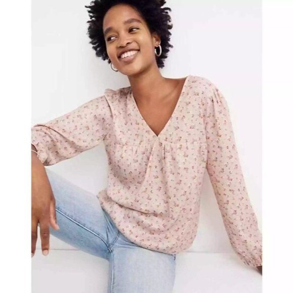 Madewell Tops - Madewell Floral Blouse xl